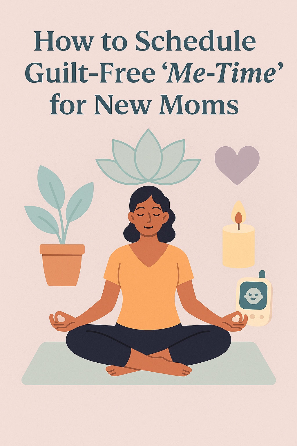 How to Schedule Guilt-Free “Me-Time” for New Moms
